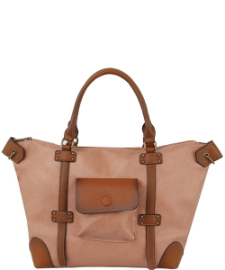 Hobo Handbag Purse for Women Satchel CMS022 BLUSH